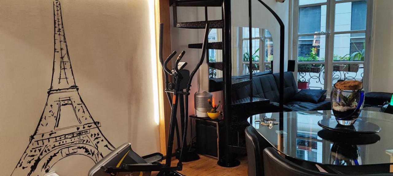 Magnifique Studio Au Coeur Du Marais Paris Exteriör bild