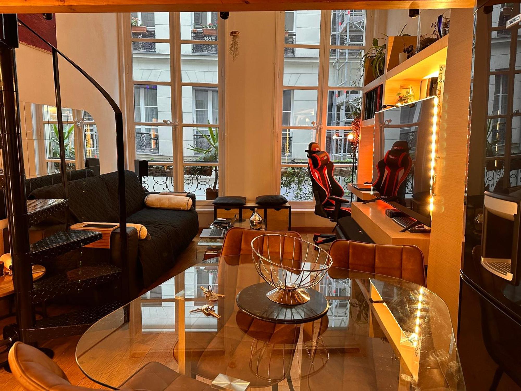 Magnifique Studio Au Coeur Du Marais Paris Exteriör bild