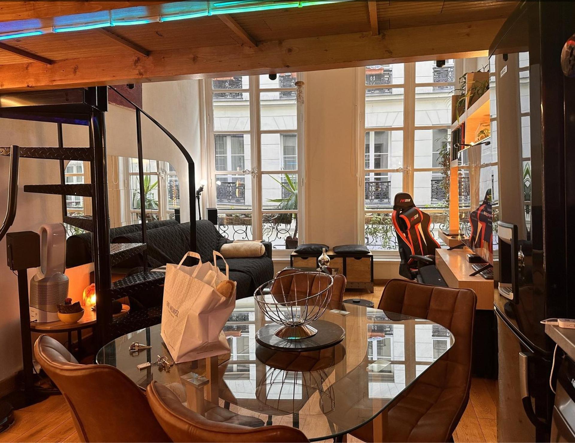 Magnifique Studio Au Coeur Du Marais Paris Exteriör bild