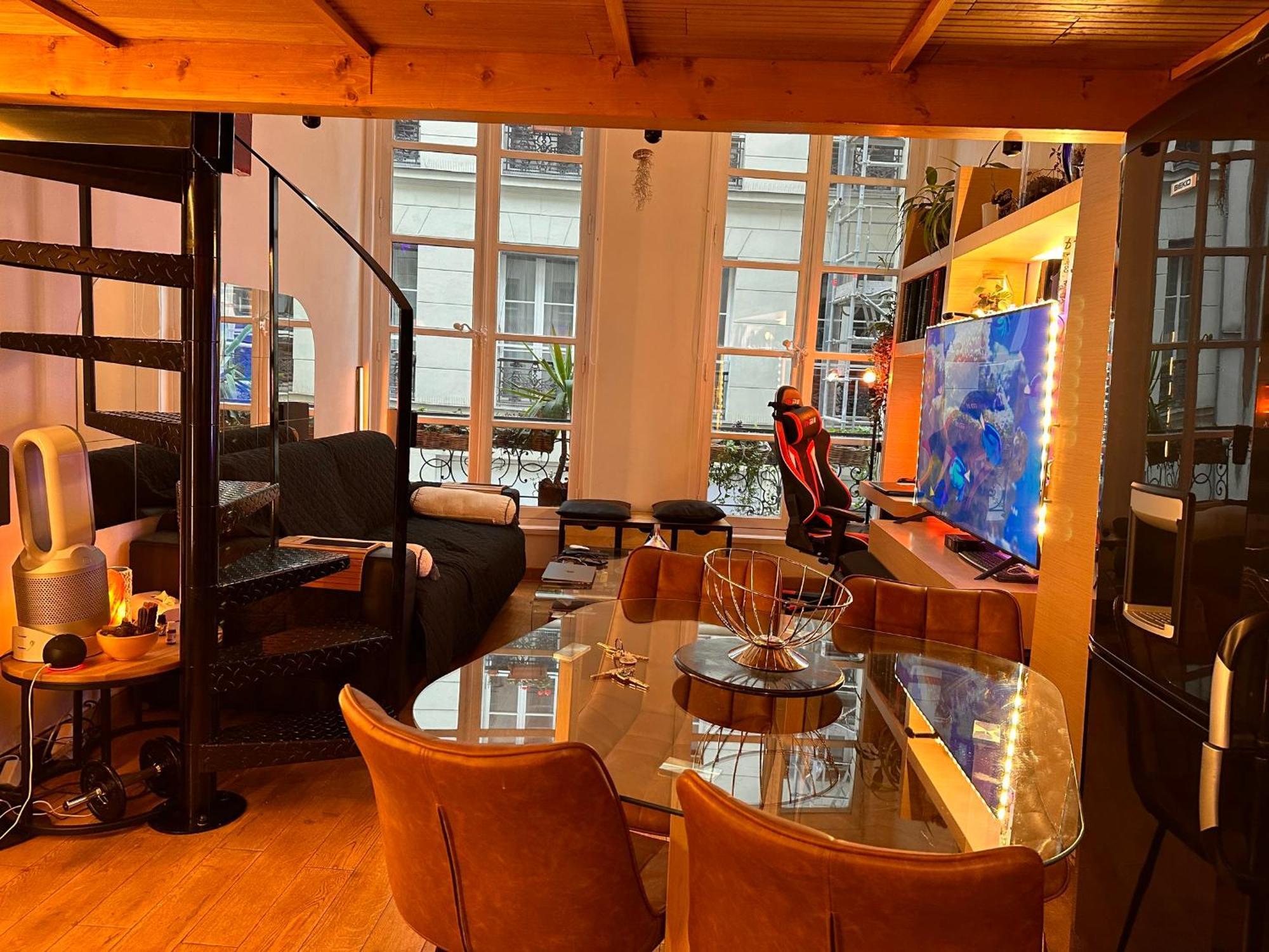 Magnifique Studio Au Coeur Du Marais Paris Exteriör bild